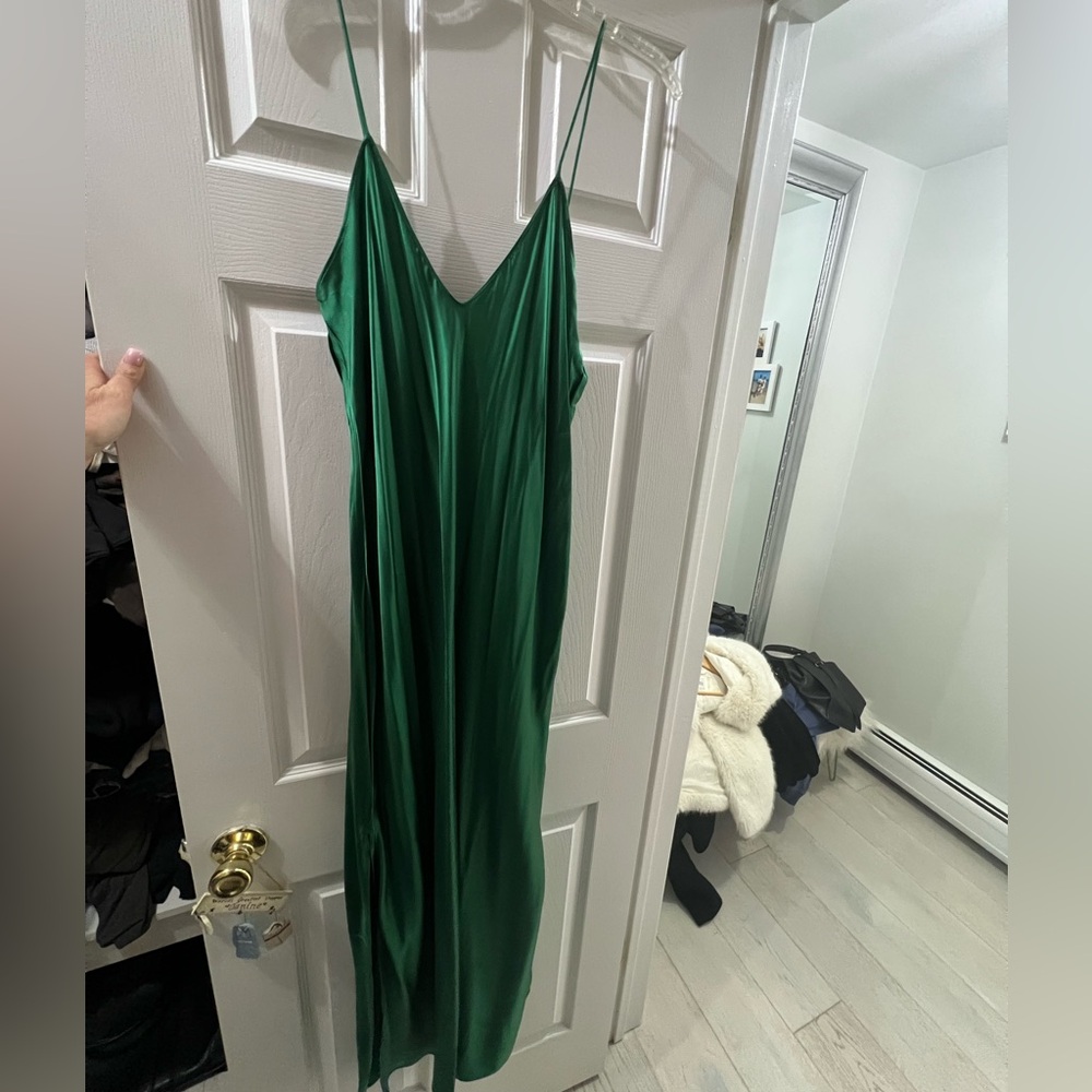 Banana rep green long maxi size large